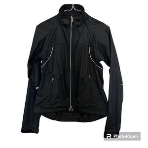 Nike Storm Fit Convertible Running Jacket Black Size XS